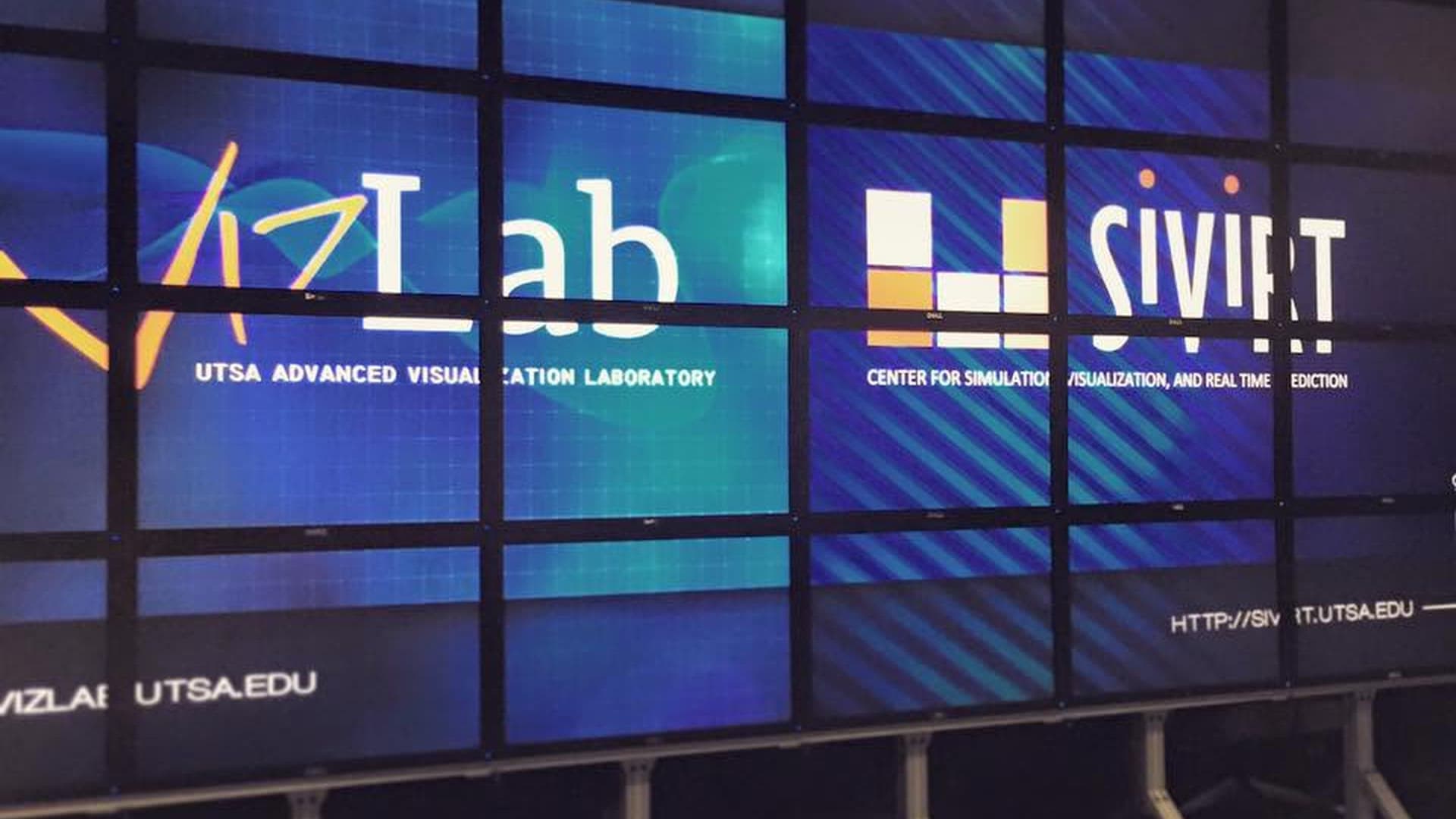 UT San Antonio Advanced Visualization Laboratory display